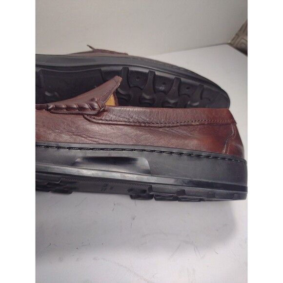 COLE HAAN GRAND MENS LOAFERS MINT 11.5 M VENETIAN HAMLLIN LOAFER BROWN LEATHER main image 5